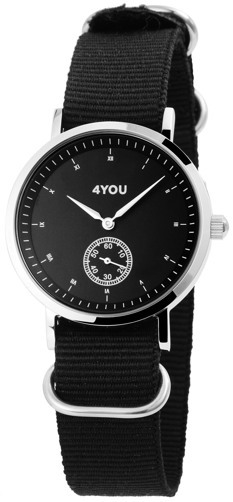 4You Unisexuhr mit Textilband