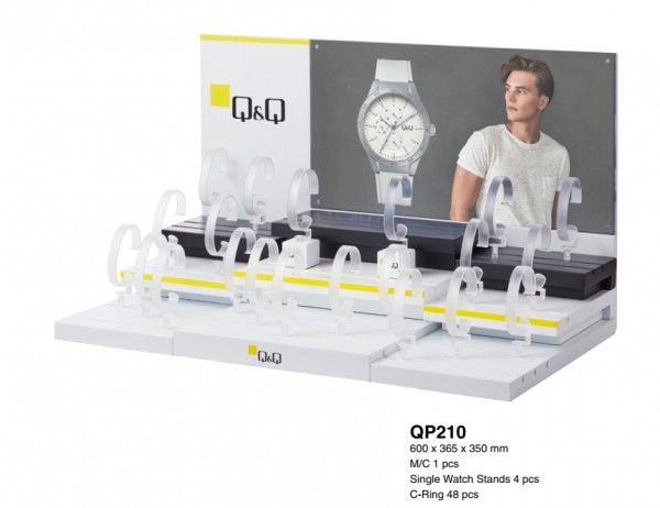 Q & Q Display für ca. 50 Uhren, 60x36,5x35 cm