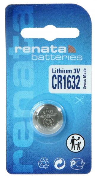 Renata Lithium Batterie, 3V , (Li/Mn02)