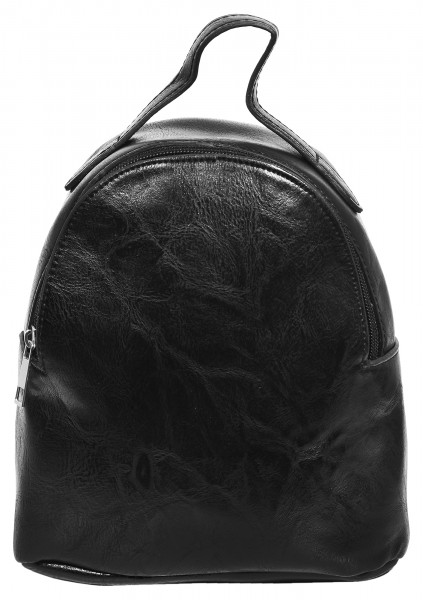 Damen-Rucksack aus Lederimitat, Länge: 21,5 cm / Breite: 19,0 cm / Stärke: 8,0 cm