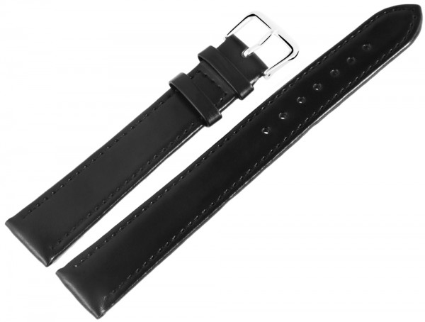 Echtleder-Uhrenarmbandset, XL, VE 6, schwarz, 10 - 24 mm