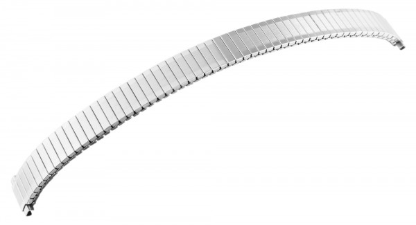 Edelstahl-Zugarmband, silberfarben, 10 mm - 16 mm + 16 mm - 24 mm