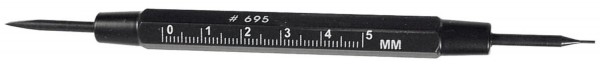 Federstegwerkzeug, Länge: 150 mm, schwarz