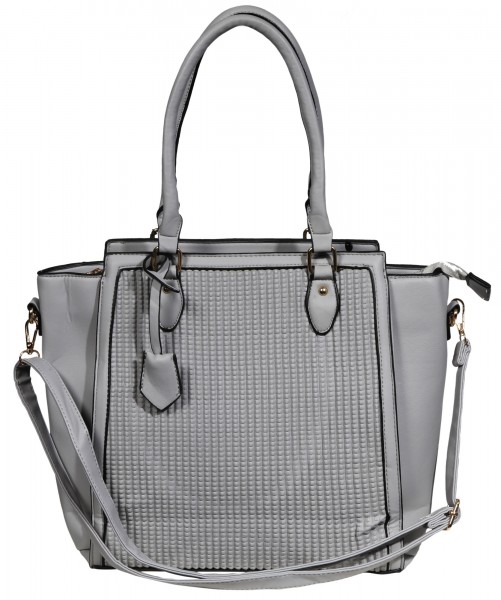 Damen Handtasche aus Lederimitat, Maße: 39x30x12cm
