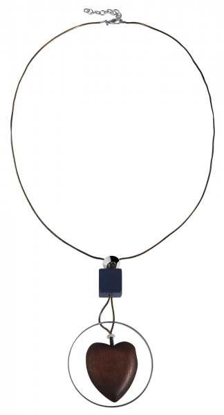 Cham Cham Metall Damen Halskette, Länge: 80 cm / Stärke: 2 mm