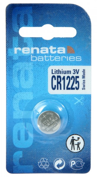 Renata Lithium Batterie, 3V , (Li/Mn02) CR1025 - CR2477