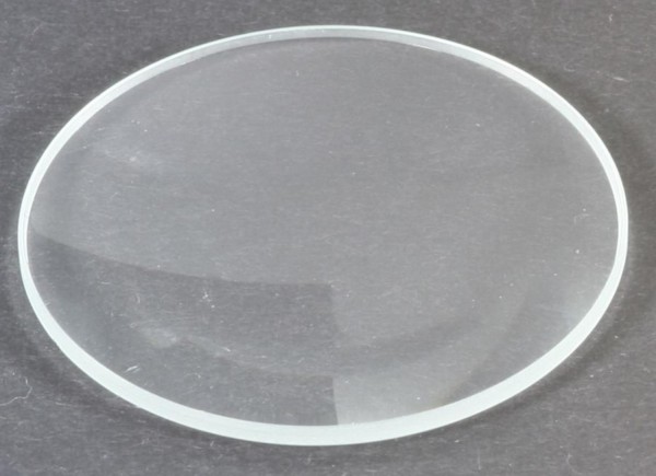 Mineralglas, flach - Durchmesser: 21,5 mm / Höhe: 1 mm