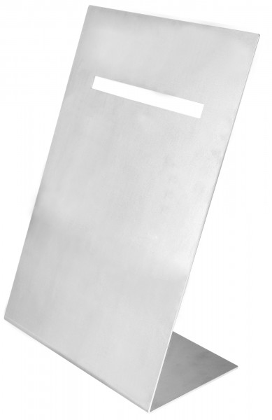 Schmuckaufsteller Alluminium, Silberfarbig, 33 cm x 22 cm