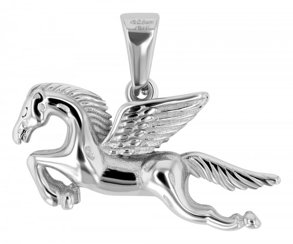 "Thoroso" - Pegasus Anhänger aus Edelstahl