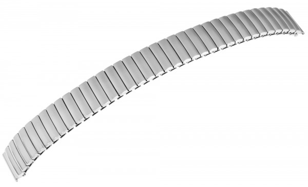 Metall-Zugarmband, silberfarben, 14 mm - 18 mm
