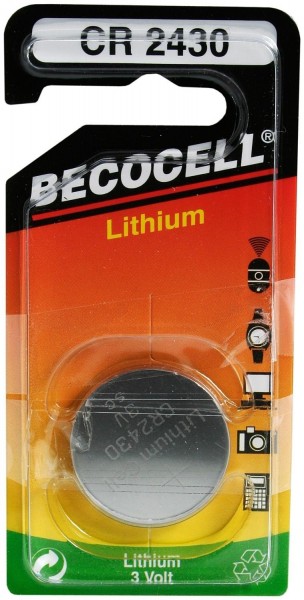 Becocell Lithium Batterie CR2430 - 5 Stück
