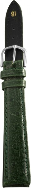 Lederimitatband in grün , XL 18 mm