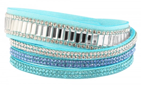 Cham Cham Modeschmuck Wickelarmband, Maße: 2 x 42cm