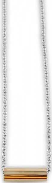 Metall Damen Erbskette, Länge: 80 cm / Stärke: 2 mm