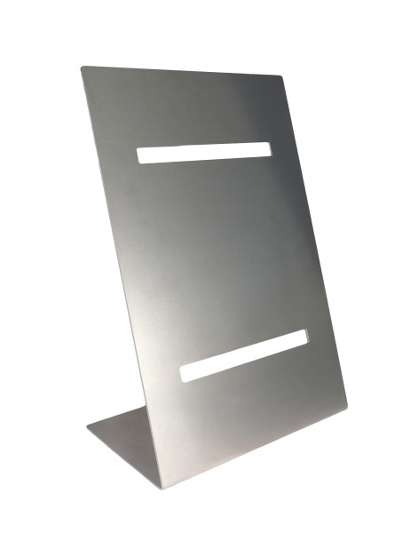 Schmuckaufsteller Alluminium, Silberfarbig, 33 cm x 22 cm