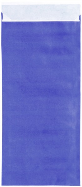 Geschenktüten, blau, VE 100, 10,7 cm x 22,5 cm