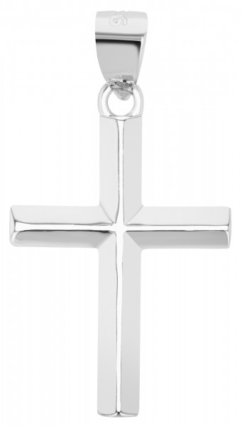 "Magdalena" - Kreuz, 925/rh Echt Silber Anhänger